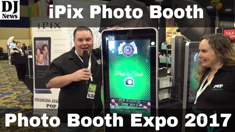 iPix Photo Booth From Pop Studios | Photo Booth Expo 2017 | Disc Jockey News