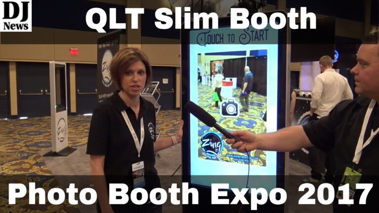 Slim Booth From QLT Event Photography Products | Photo Booth Expo 2017 | Disc Jockey News